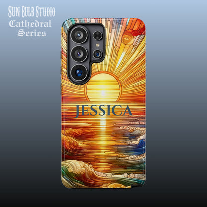 Cathedral Sunrise - Personalized Phone Case