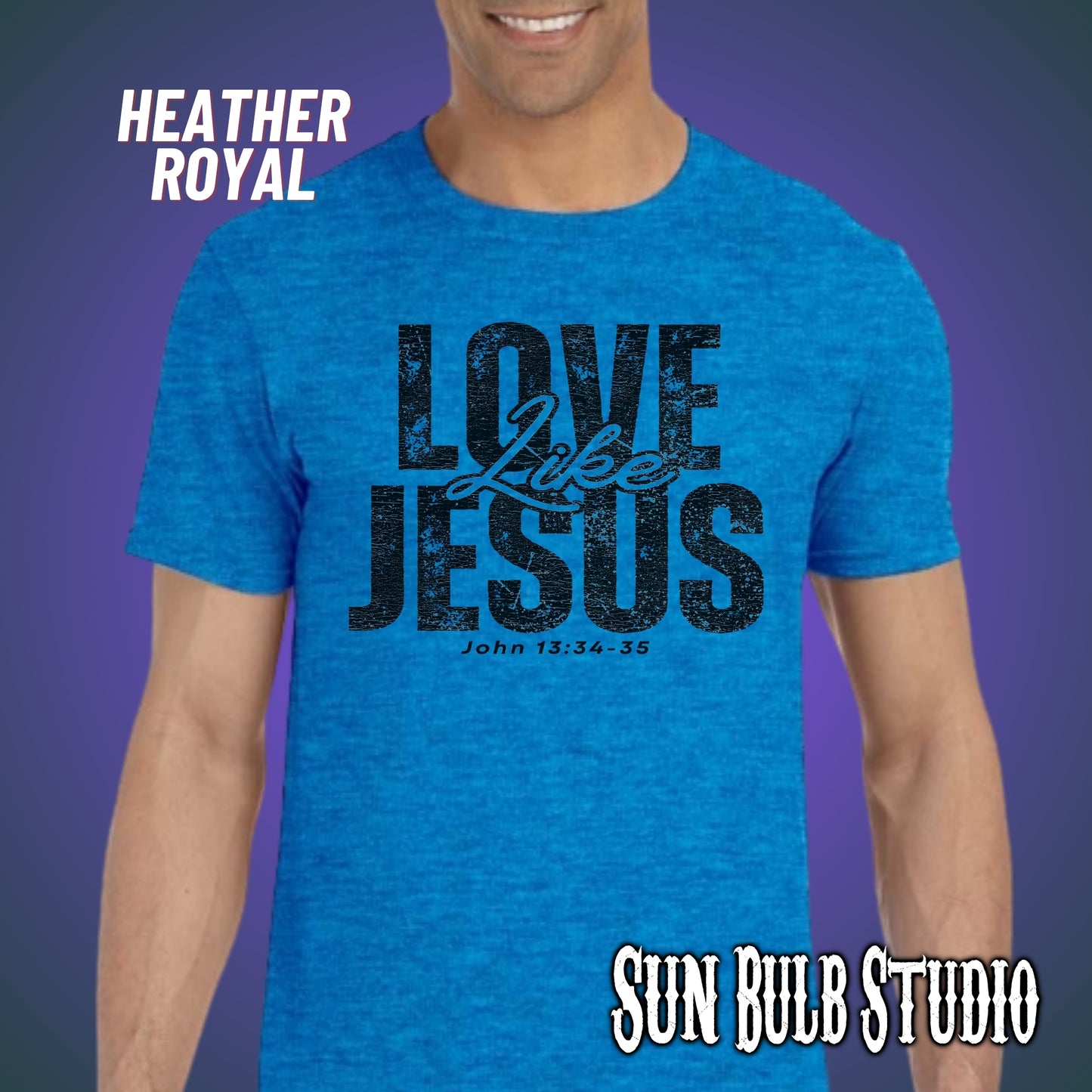 Love Like Jesus – Christian Graphic Tee Inspired by John 13:34–35