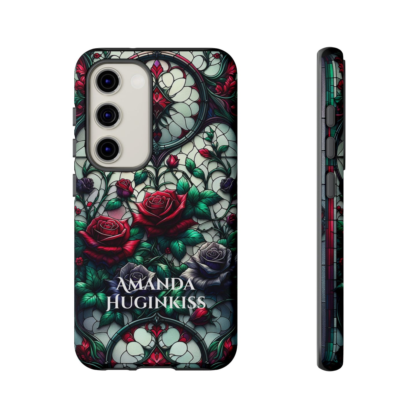 Cathedral Dawn Roses - Personalized Phone Case