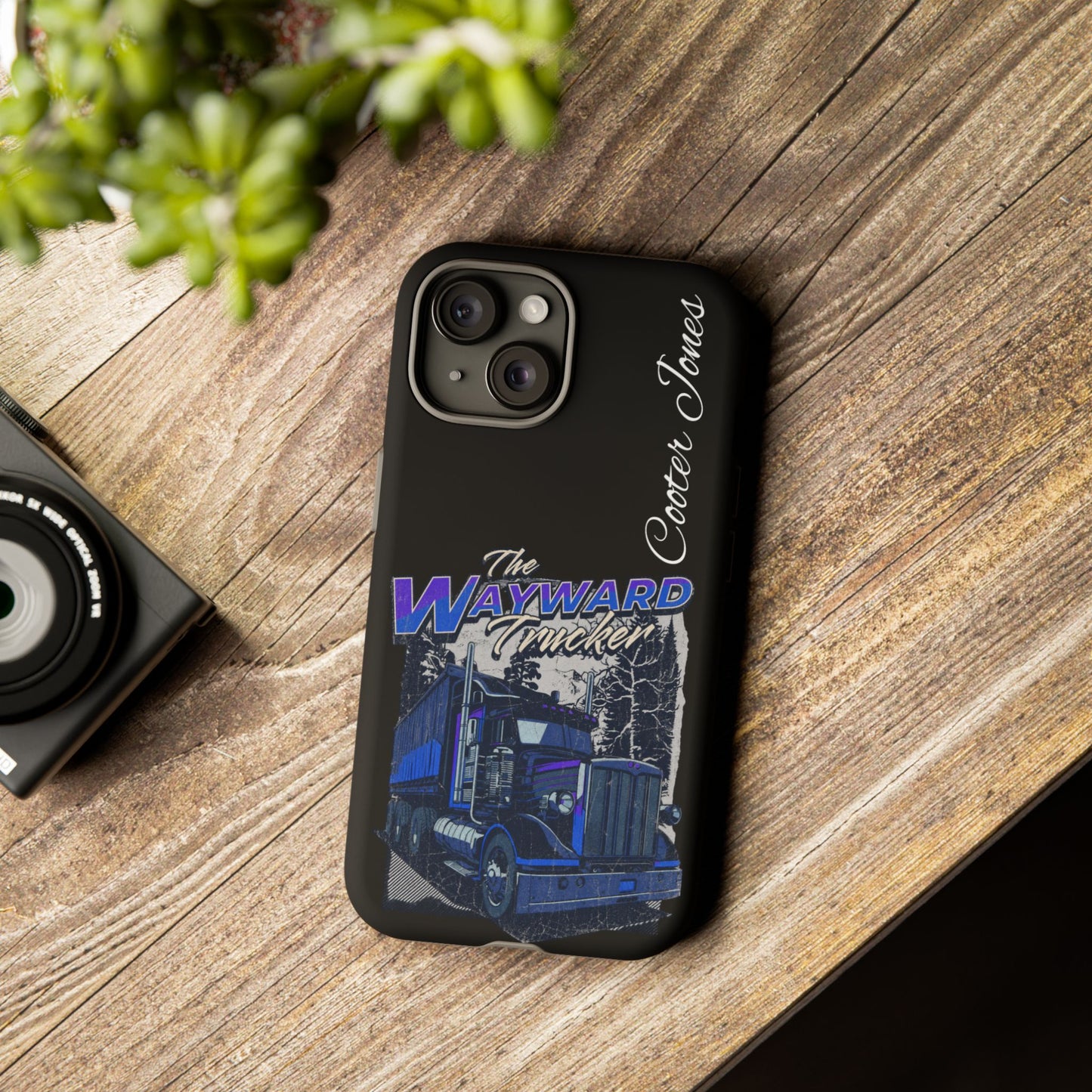 The Wayward Trucker™ Midnight Blue Edition— Personalized Phone Case