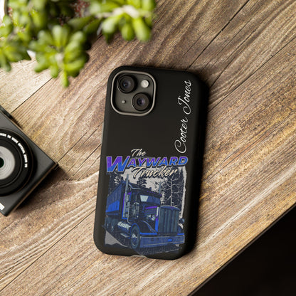 The Wayward Trucker™ Midnight Blue Edition— Personalized Phone Case