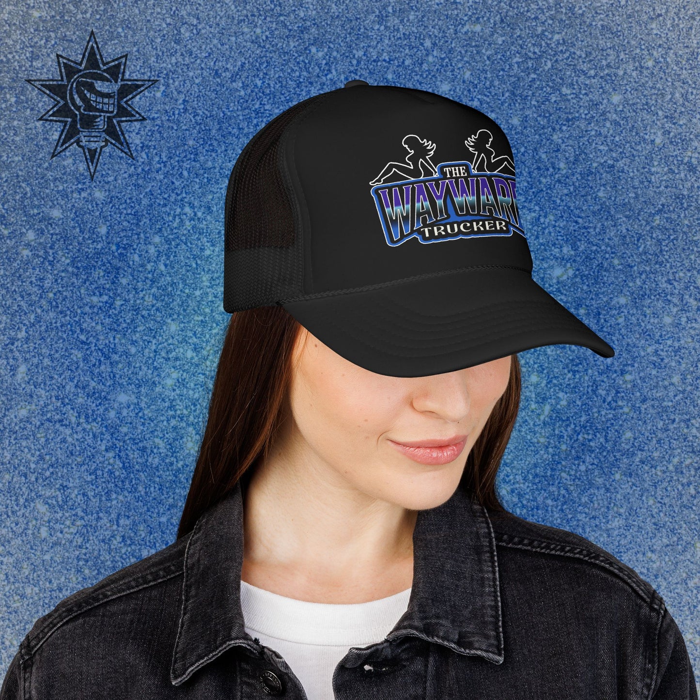 The Wayward Trucker — Asphalt Edition™ Trucker Hat
