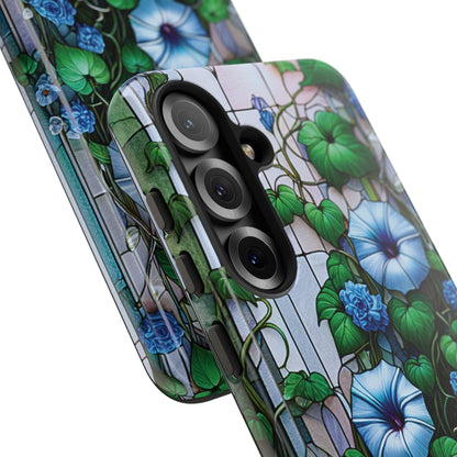 Cathedral Morning Glories - Personalized Phone Case