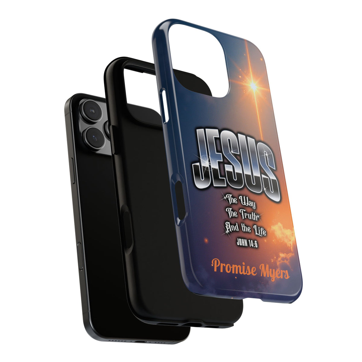 Jesus — The Way, The Truth & The Life — Personalized Phone Case