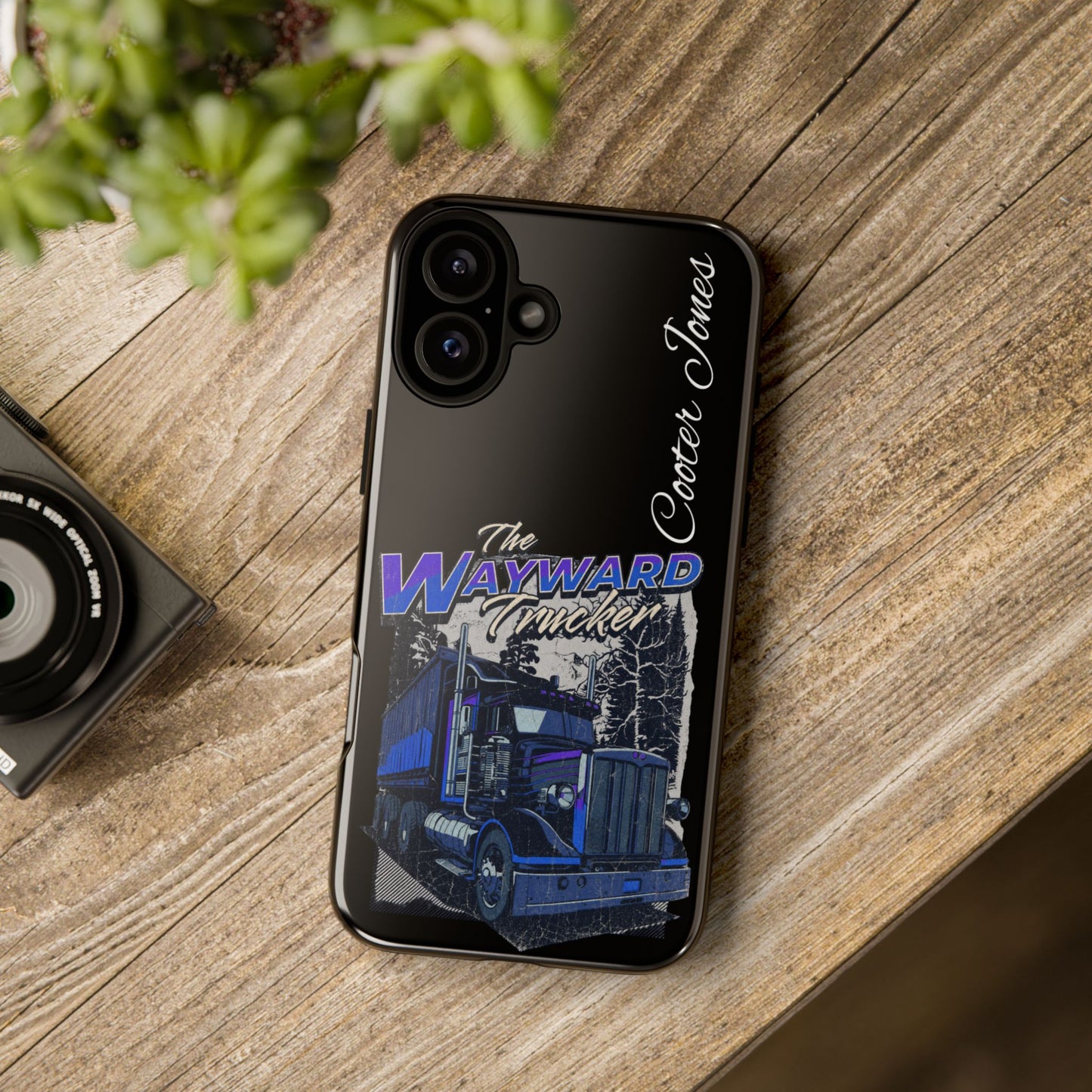 The Wayward Trucker™ Midnight Blue Edition— Personalized Phone Case