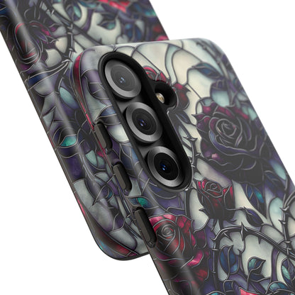 Cathedral Night Roses – Phone Case