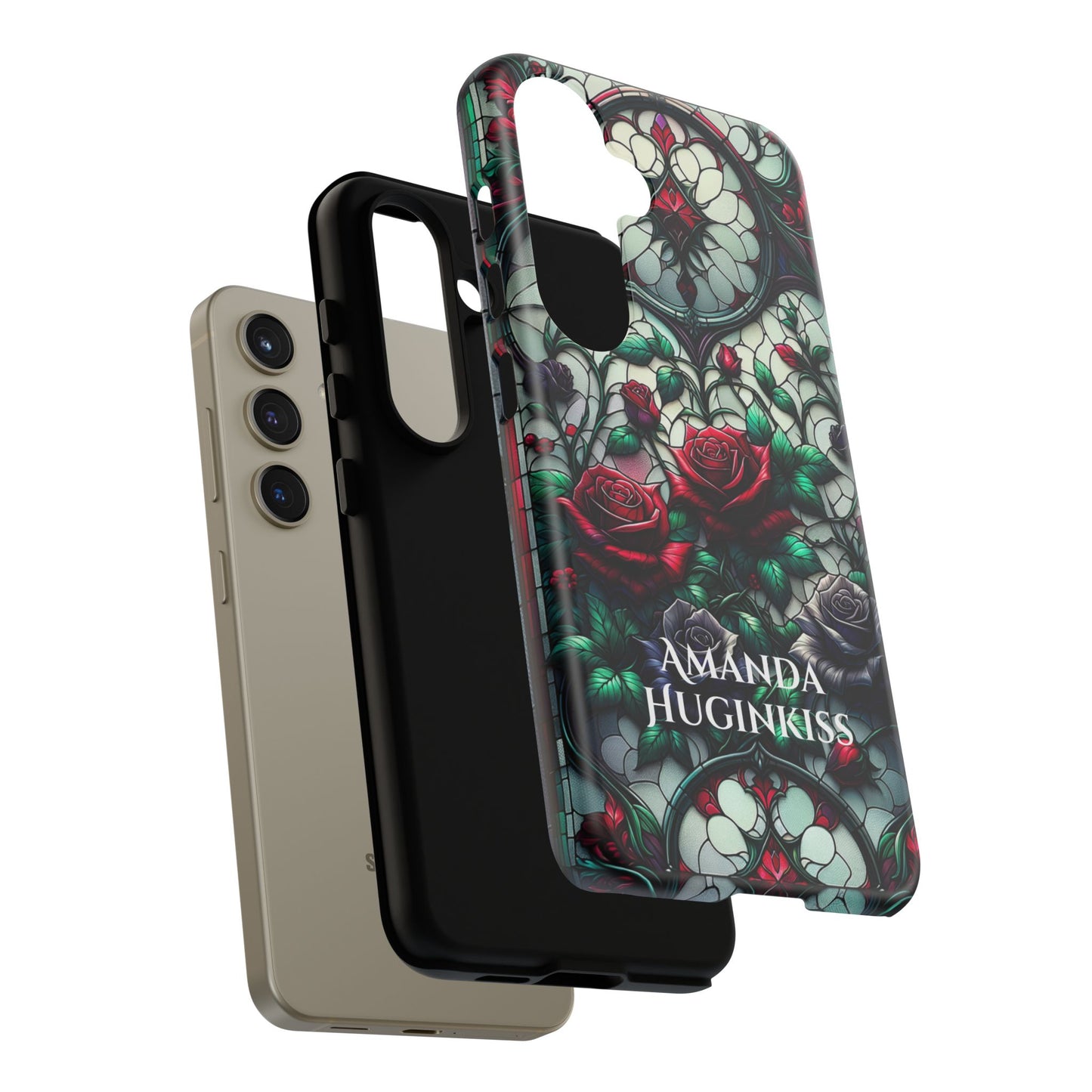Cathedral Dawn Roses - Personalized Phone Case