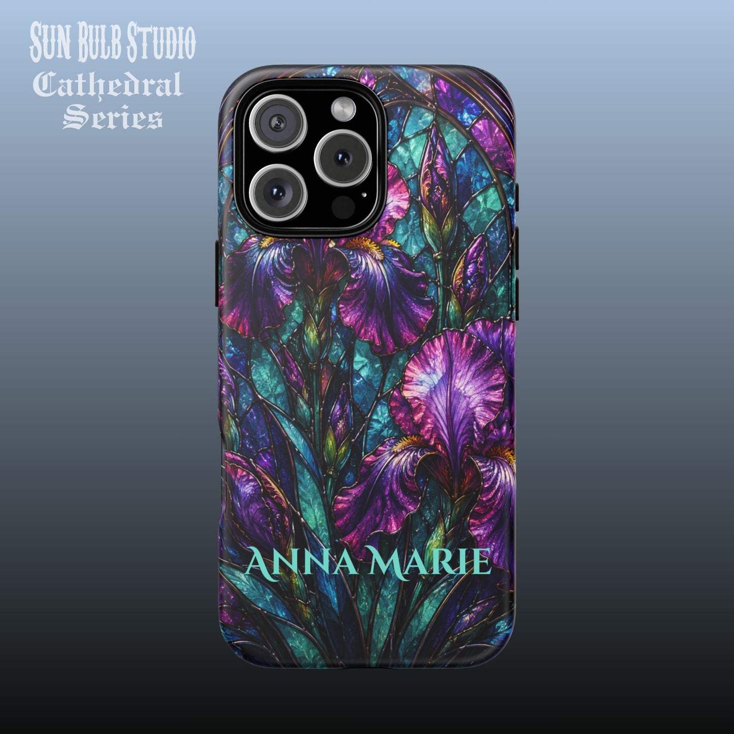 Cathedral Iris - Personalized Phone Case