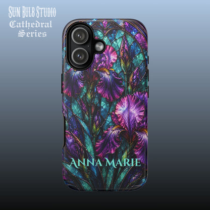 Cathedral Iris - Personalized Phone Case