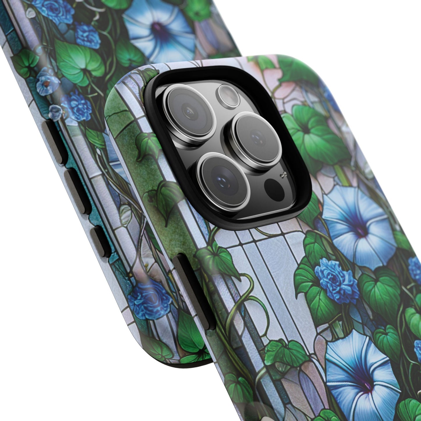 Cathedral Morning Glories - Personalized Phone Case