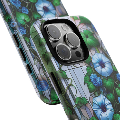 Cathedral Morning Glories - Personalized Phone Case