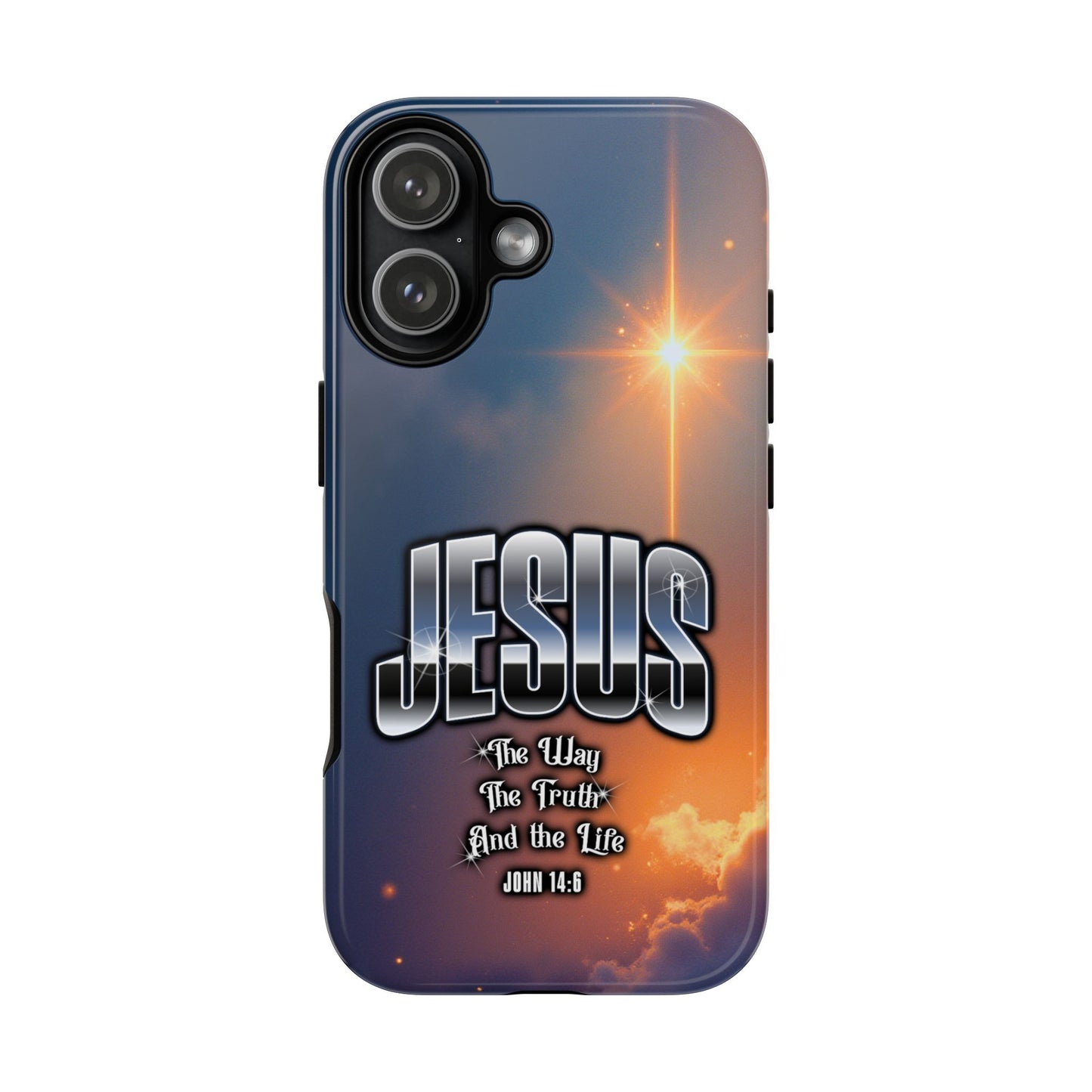 JESUS — The Way, The Truth, The Life — Radiant Sunrise Edition Phone Case