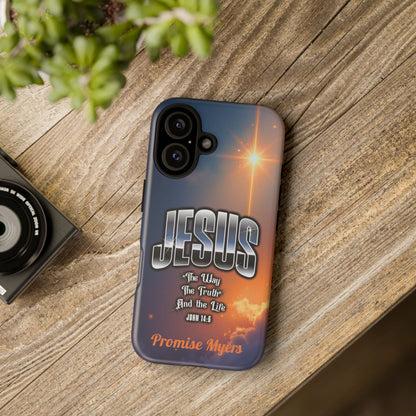 Jesus — The Way, The Truth & The Life — Personalized Phone Case