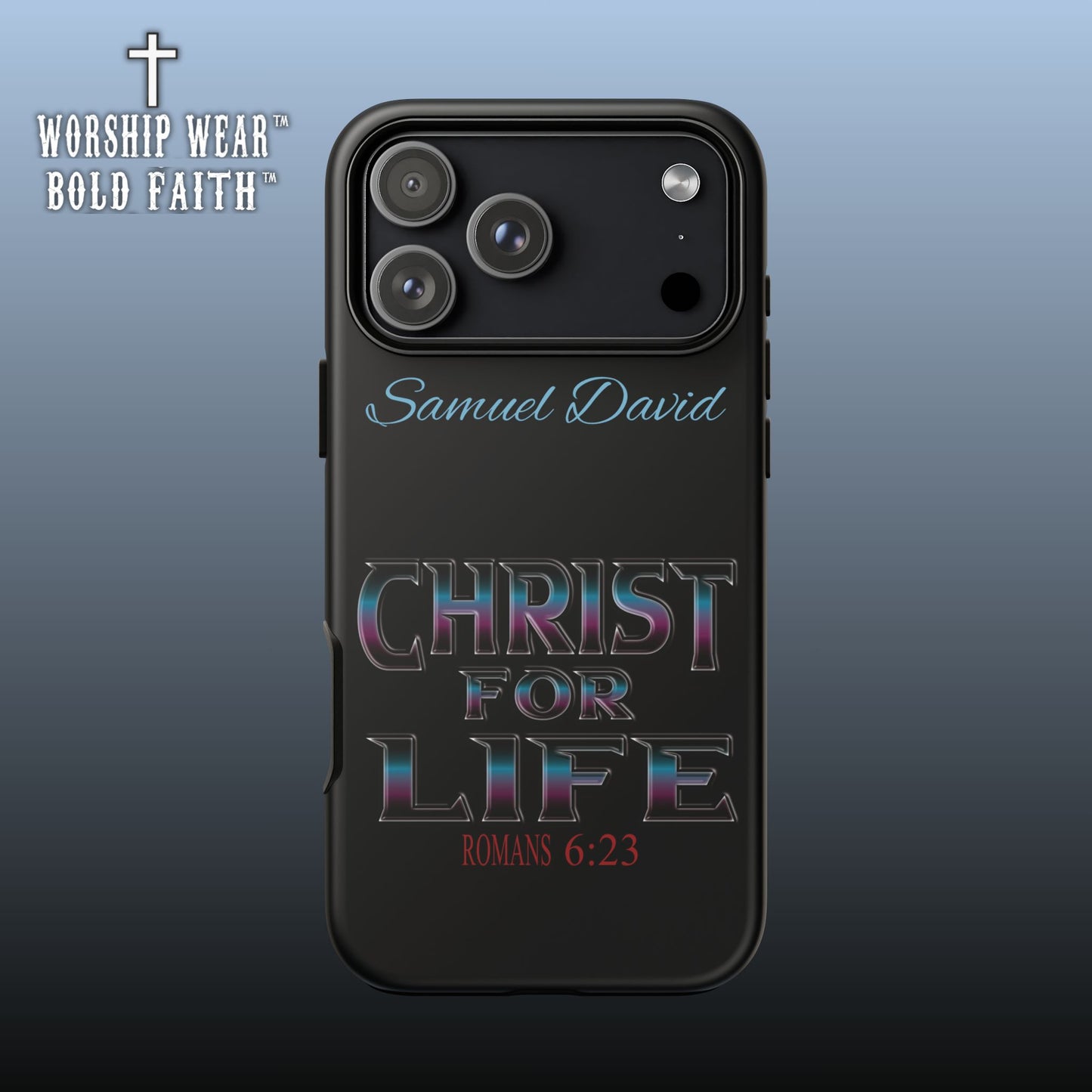 Christ for Life— Personalized Phone Case