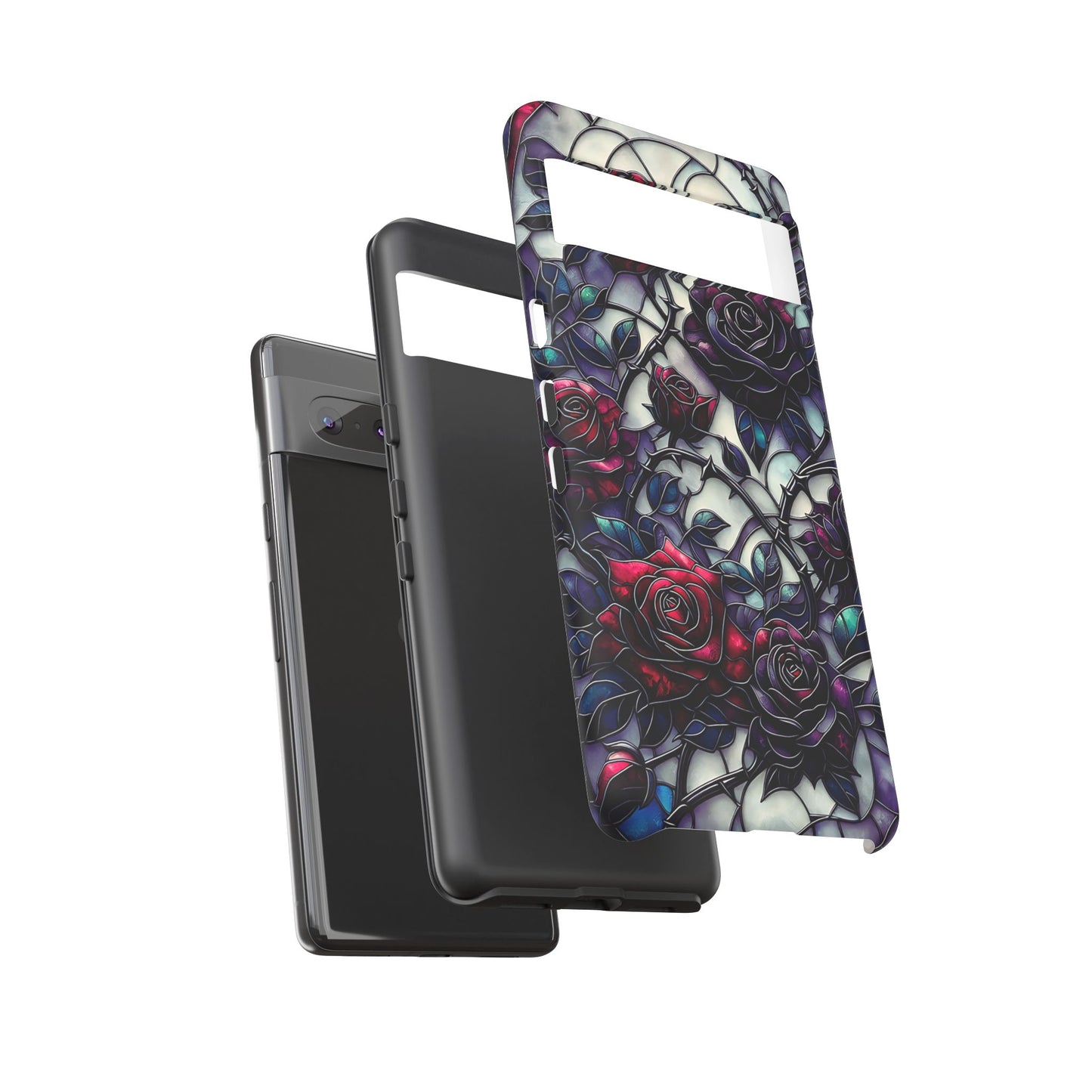 Cathedral Night Roses – Phone Case