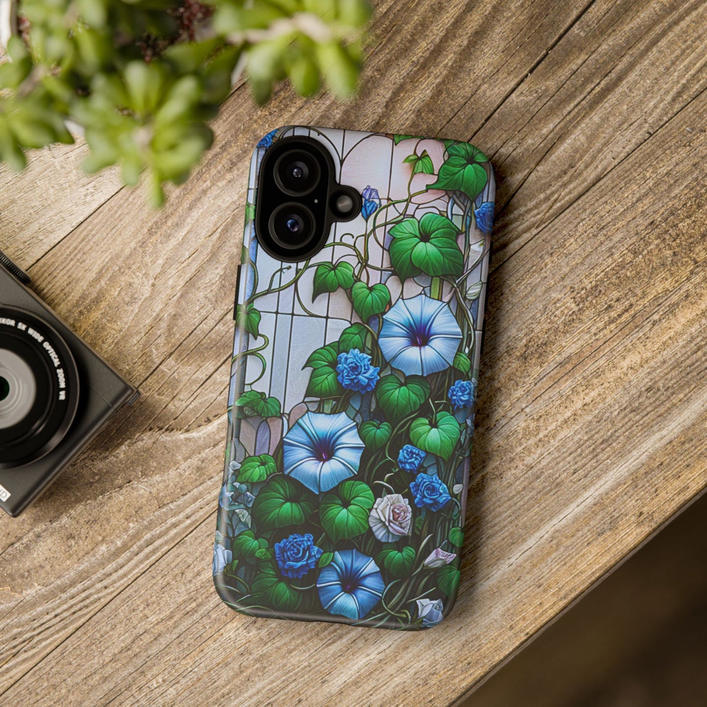 Cathedral Morning Glories – Phone Case
