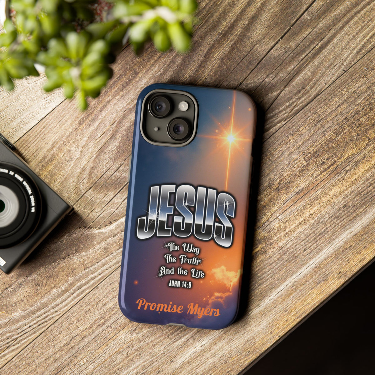 Jesus — The Way, The Truth & The Life — Personalized Phone Case