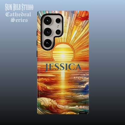 Cathedral Sunrise - Personalized Phone Case