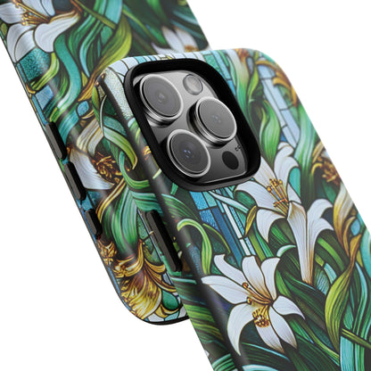 Cathedral Lilies - Personalized Phone Case