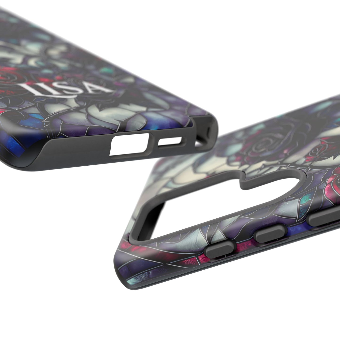 Cathedral Night Roses - Personalized Phone Case