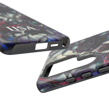 Cathedral Night Roses - Personalized Phone Case