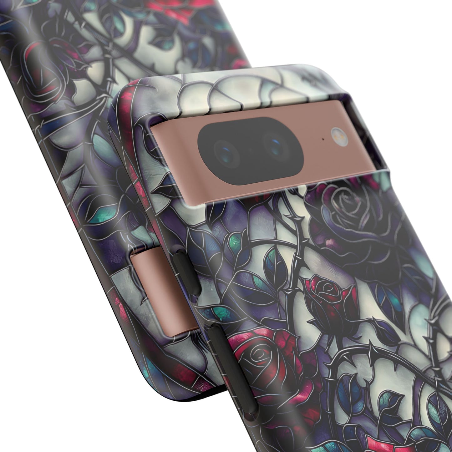 Cathedral Night Roses – Phone Case