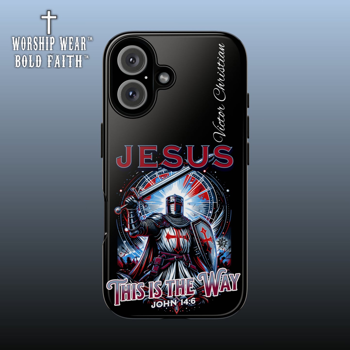 Jesus This is the Way— Personalized Phone Case
