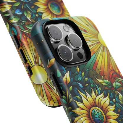 Cathedral Sunflowers - Personalized Phone Case
