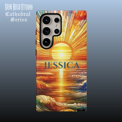 Cathedral Sunrise - Personalized Phone Case