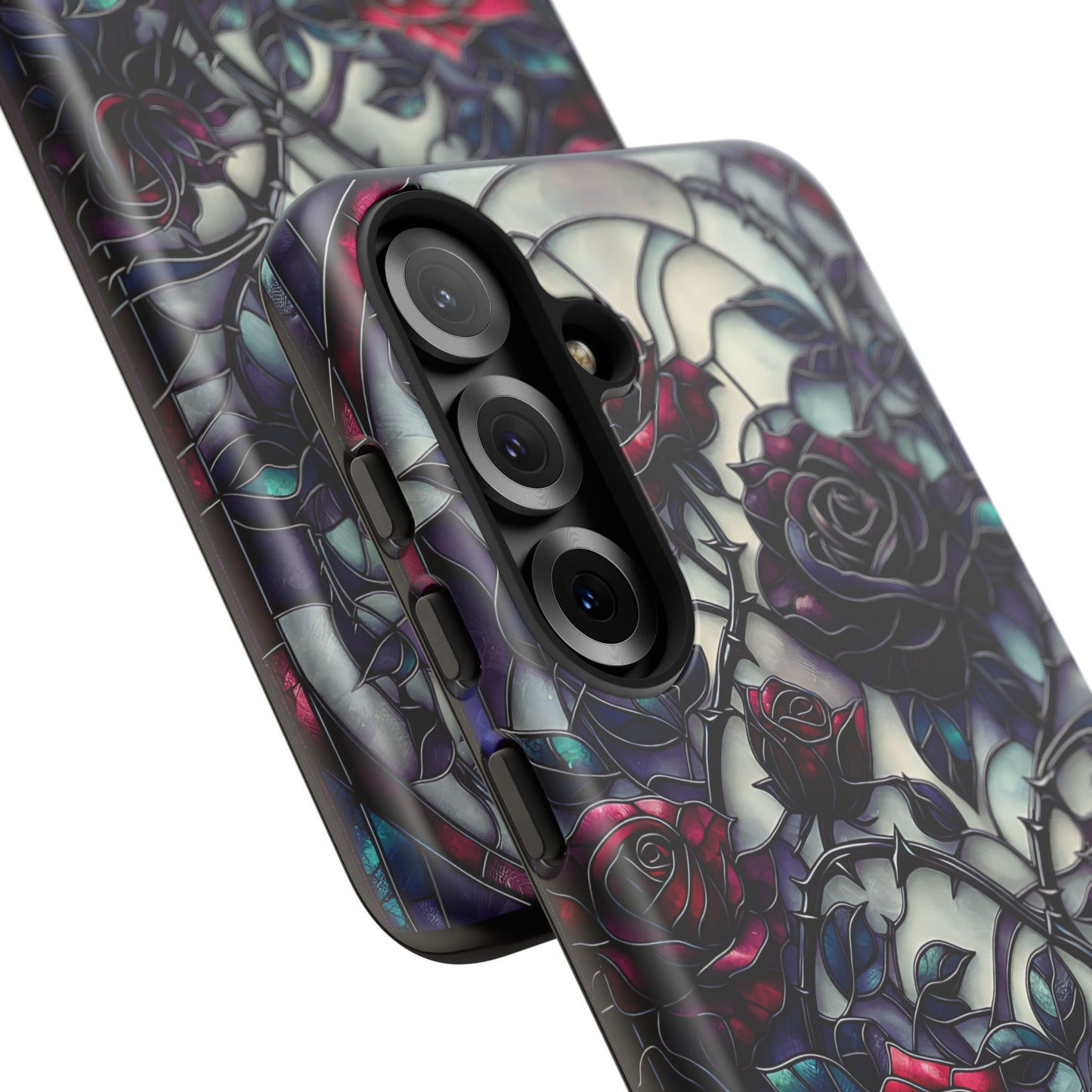 Cathedral Night Roses - Personalized Phone Case