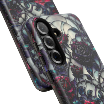 Cathedral Night Roses - Personalized Phone Case