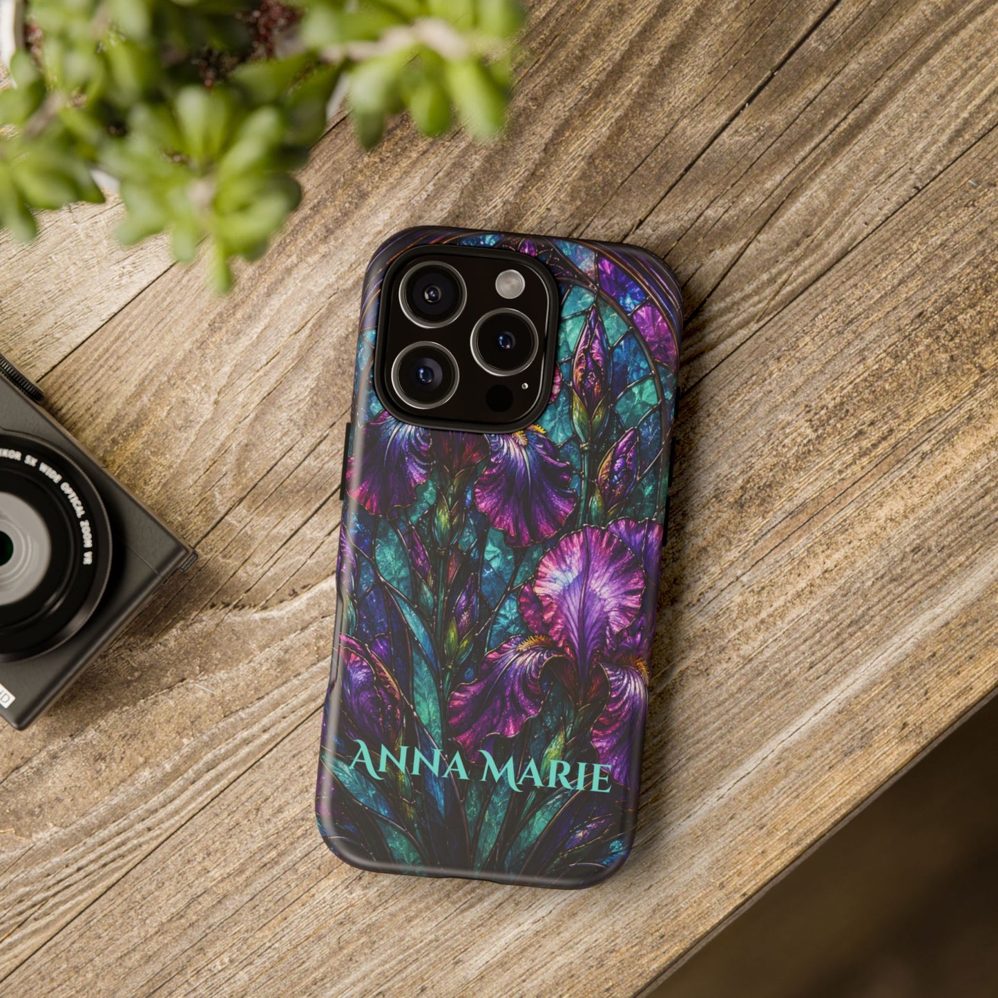 Cathedral Iris - Personalized Phone Case