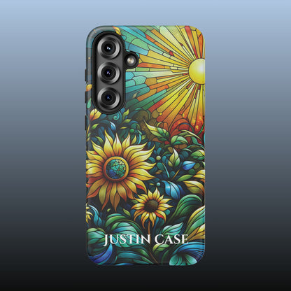 Cathedral Sunflowers - Personalized Phone Case