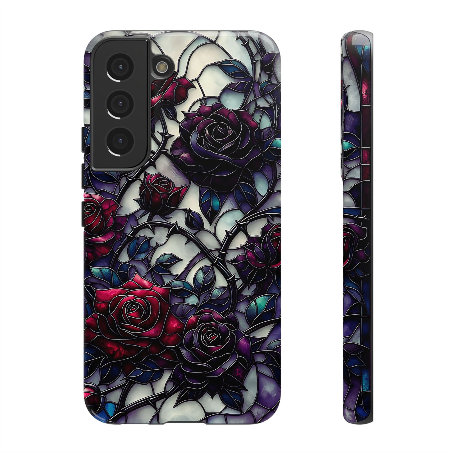 Cathedral Night Roses – Phone Case