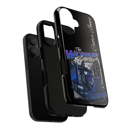 The Wayward Trucker™ Midnight Blue Edition— Personalized Phone Case