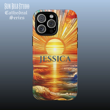 Cathedral Sunrise - Personalized Phone Case