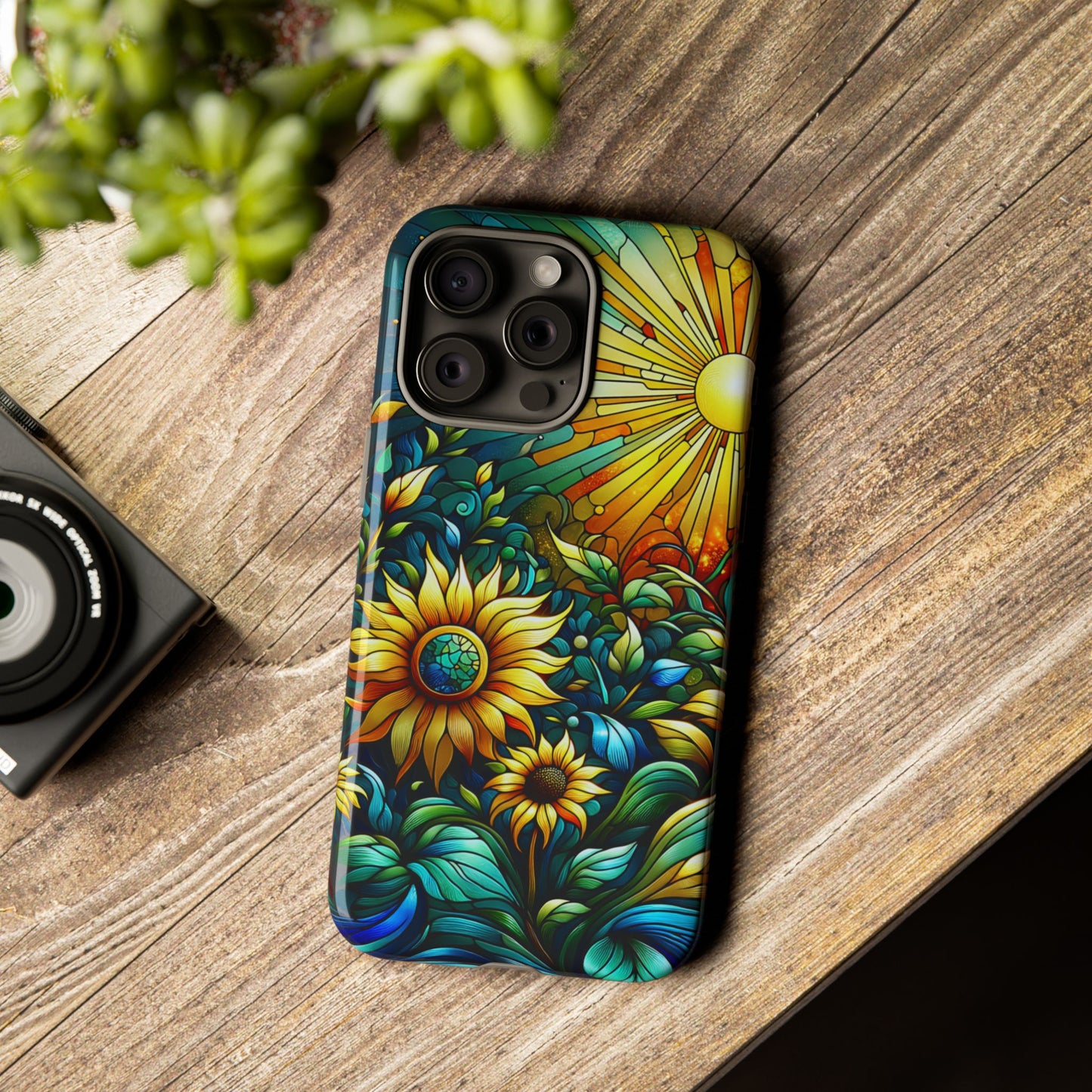 Cathedral Sunflowers – Phone Case