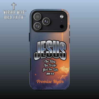 Jesus — The Way, The Truth & The Life — Personalized Phone Case