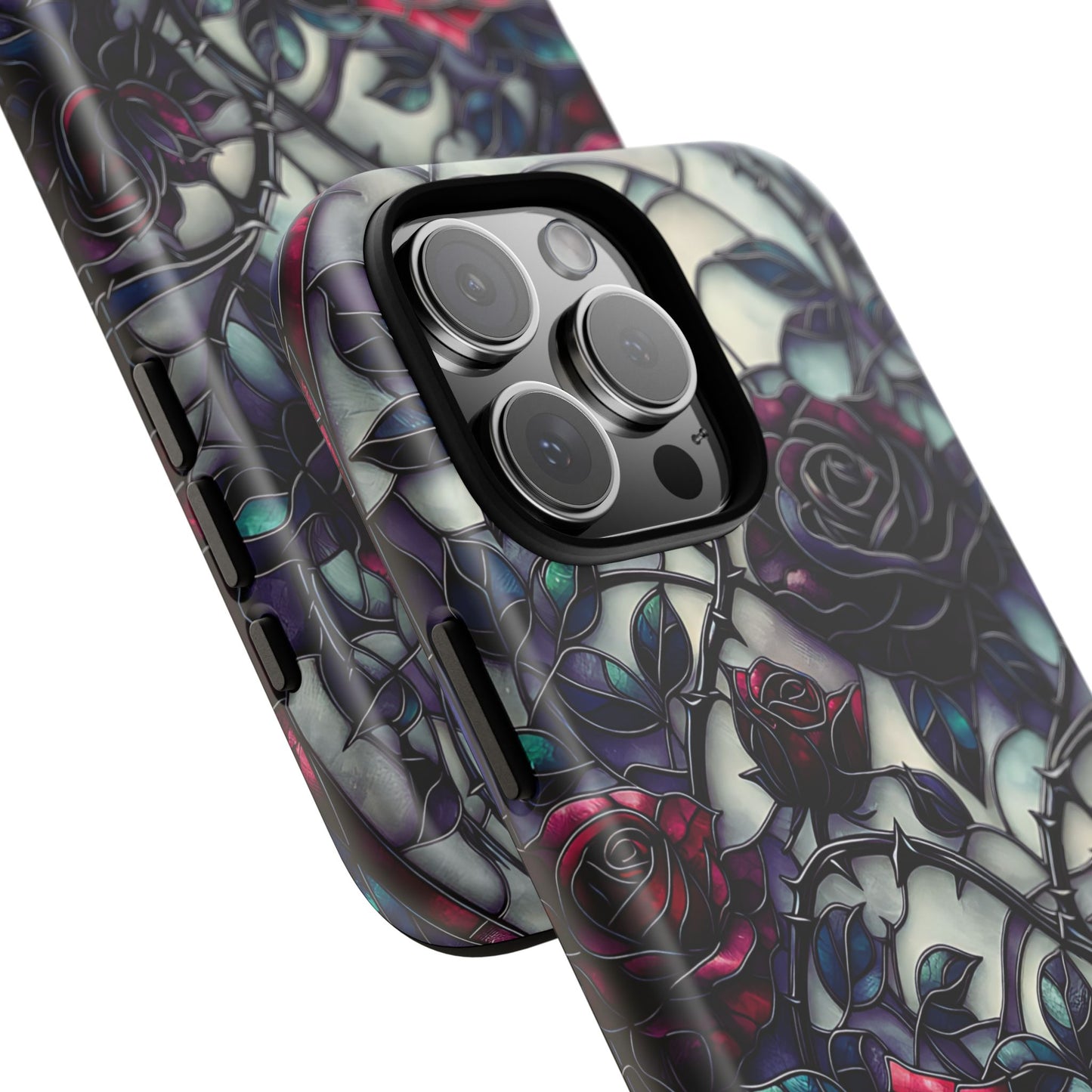 Cathedral Night Roses – Phone Case