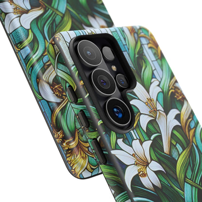 Cathedral Lilies - Personalized Phone Case