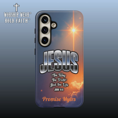 Jesus — The Way, The Truth & The Life — Personalized Phone Case
