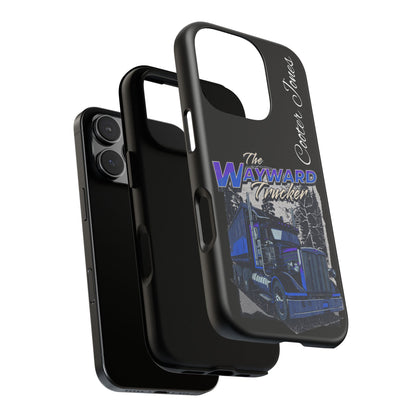 The Wayward Trucker™ Midnight Blue Edition— Personalized Phone Case