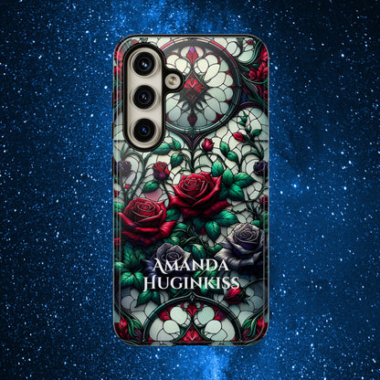 Cathedral Dawn Roses - Personalized Phone Case