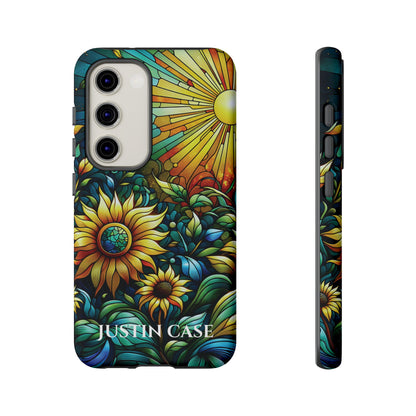 Cathedral Sunflowers - Personalized Phone Case