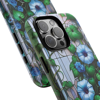 Cathedral Morning Glories - Personalized Phone Case
