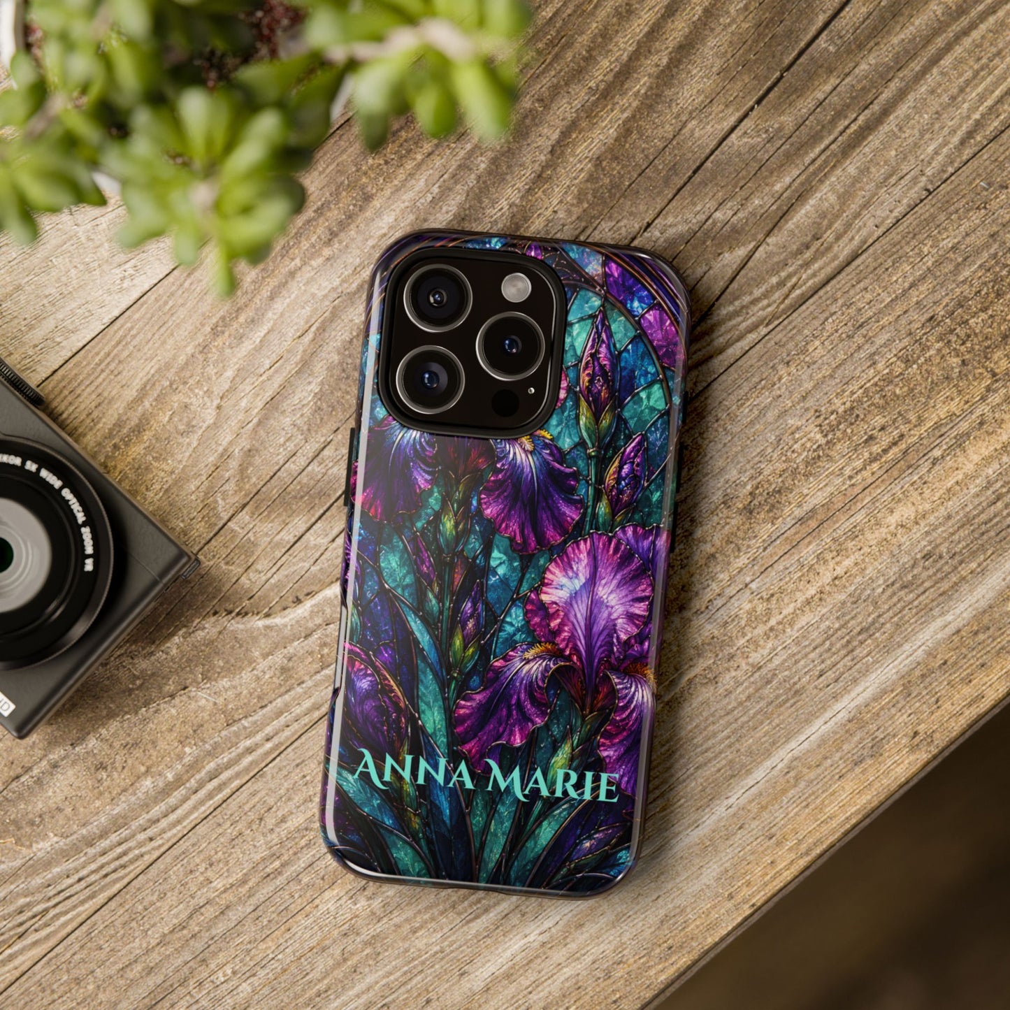 Cathedral Iris - Personalized Phone Case