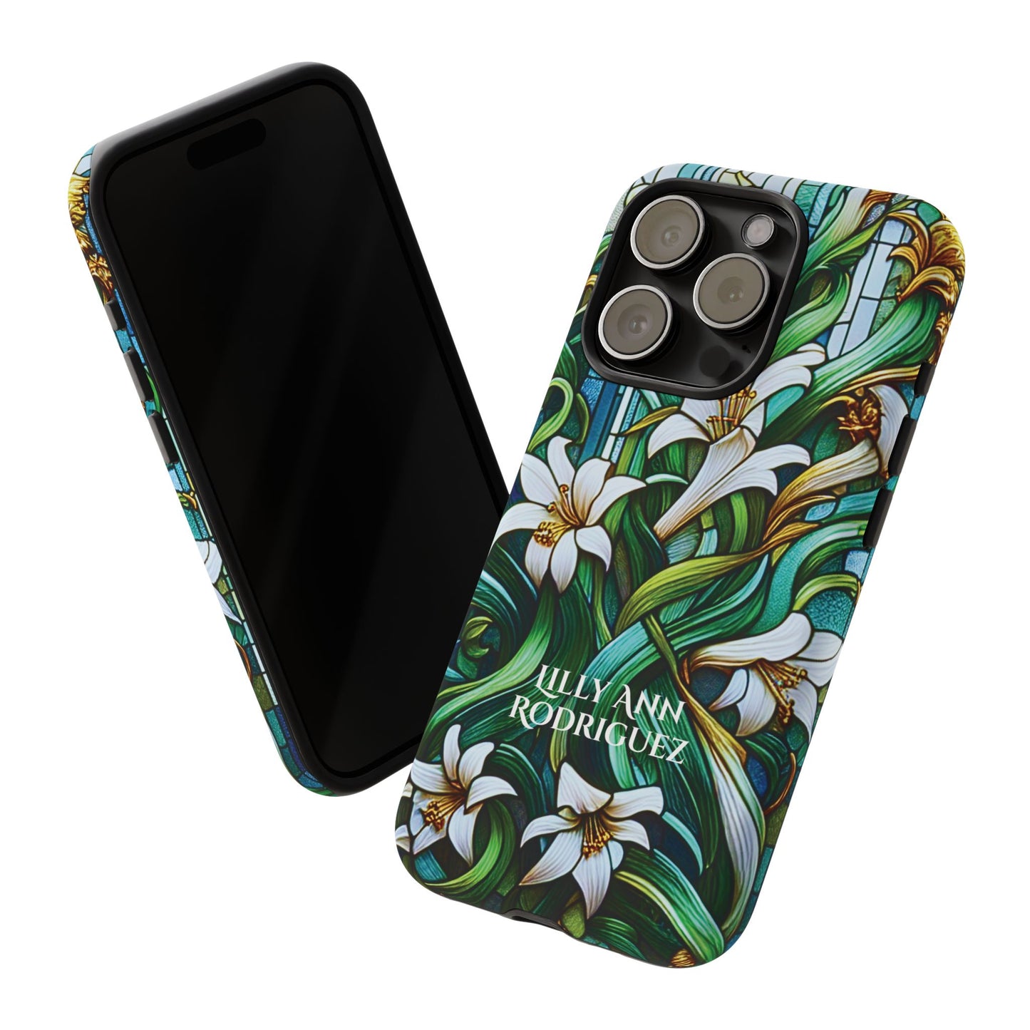 Cathedral Lilies - Personalized Phone Case