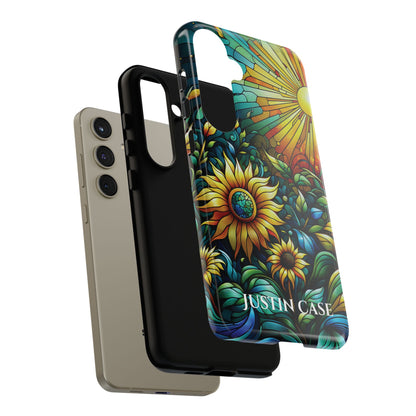 Cathedral Sunflowers - Personalized Phone Case