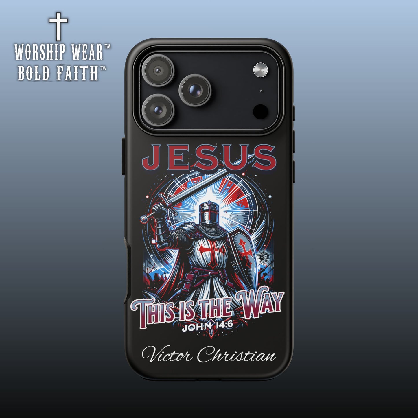 Jesus This is the Way— Personalized Phone Case