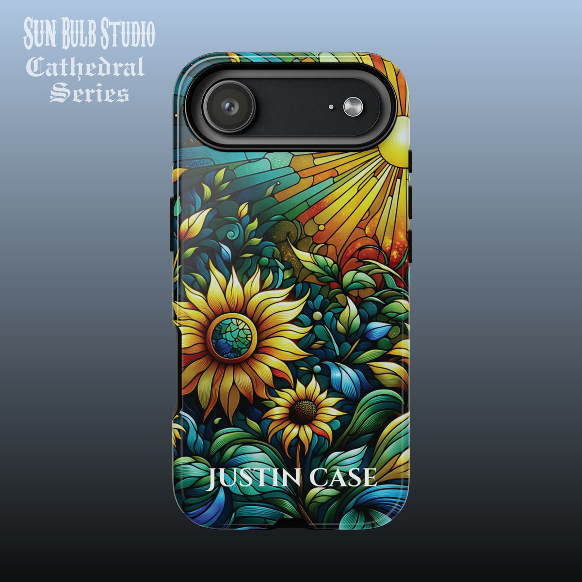 Cathedral Sunflowers - Personalized Phone Case